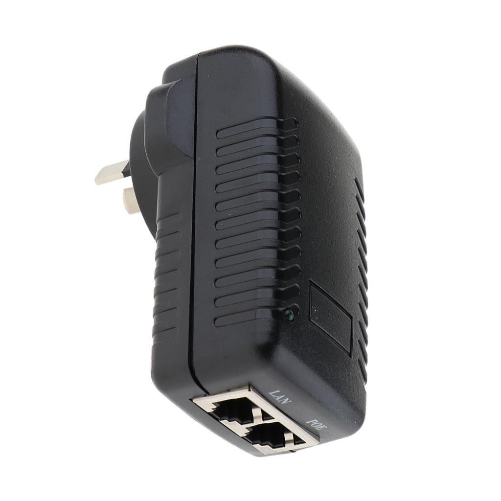 15V1A POE Injector Ethernet Power Supply Switch Wall Adapter for IP Camera