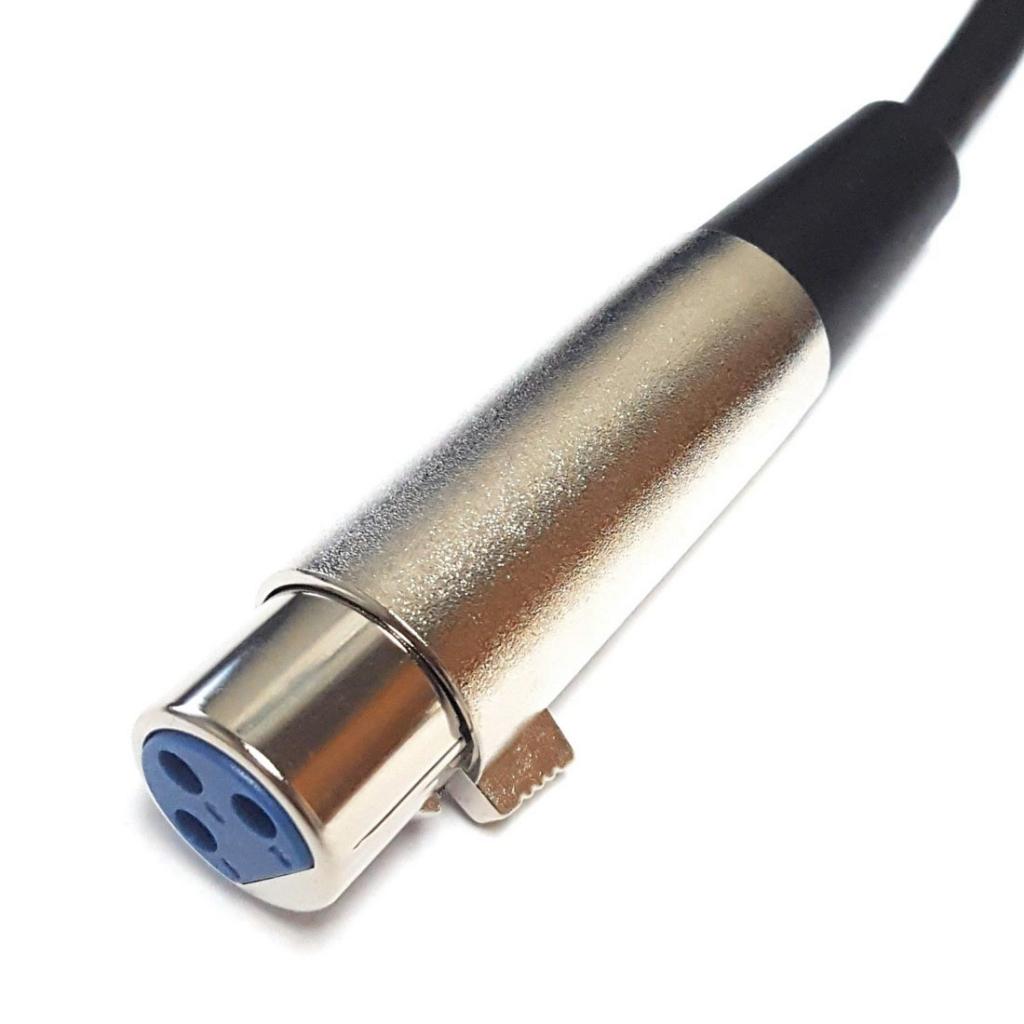 XLR Cable Microphone Lead Male to Female Extension Mic Cable 2 Meter