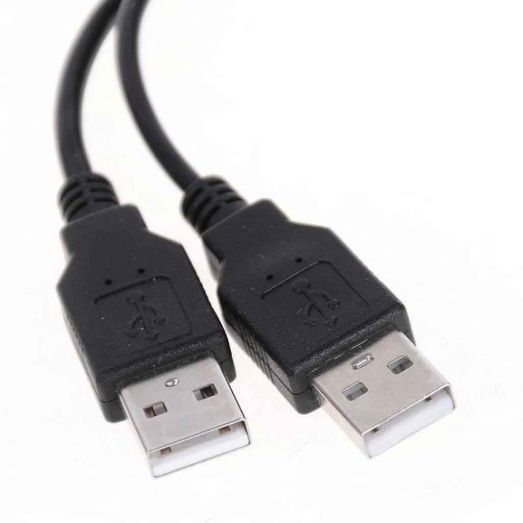 20cm USB2.0 Splitter Y 1 Female to 2 Male Data Charger Cable Extension Cord
