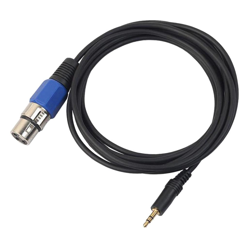 3x1.5m Stereo 3.5mm Male to XLR Female Audio Wire for Microphone Speaker Mixer
