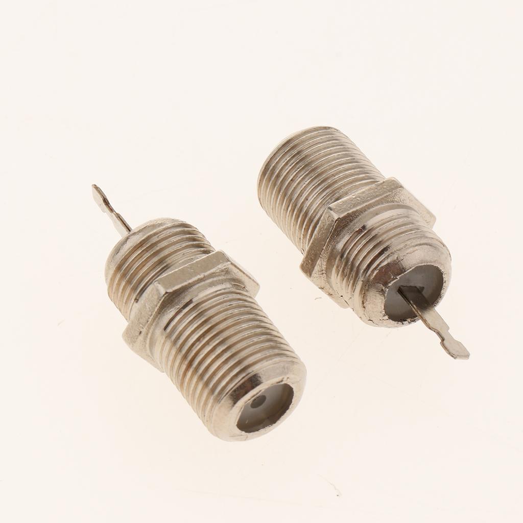 3x1Set F-Type Female RF Connector&Nut&Gasket Kits for Television Set-top-box