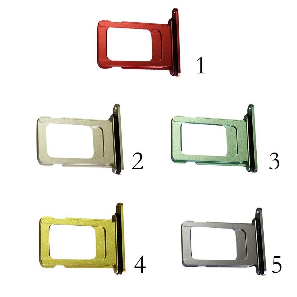 4xOriginal SIM Card Tray Slot Holder Replacement Part for iPhone 11 Red