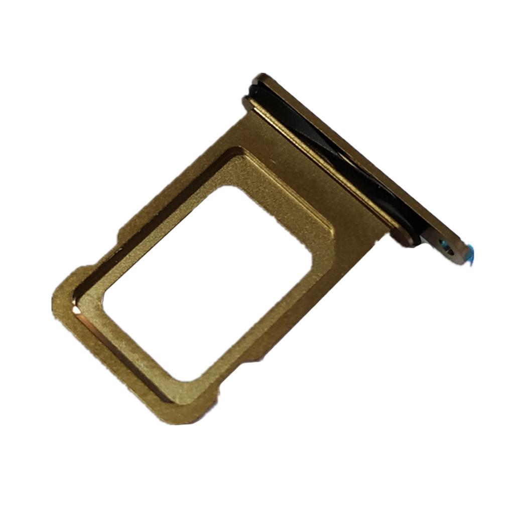 2xSIM Card Tray Slot Holder Replacement Part for iPhone11pro / 11proMax Gold
