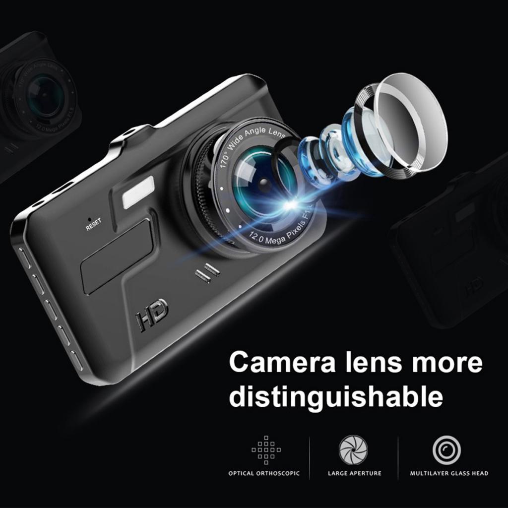 HD 4" LCD 1080PCar DVR Dash Cam Camera Video Vehicle Recorder NightVision GR