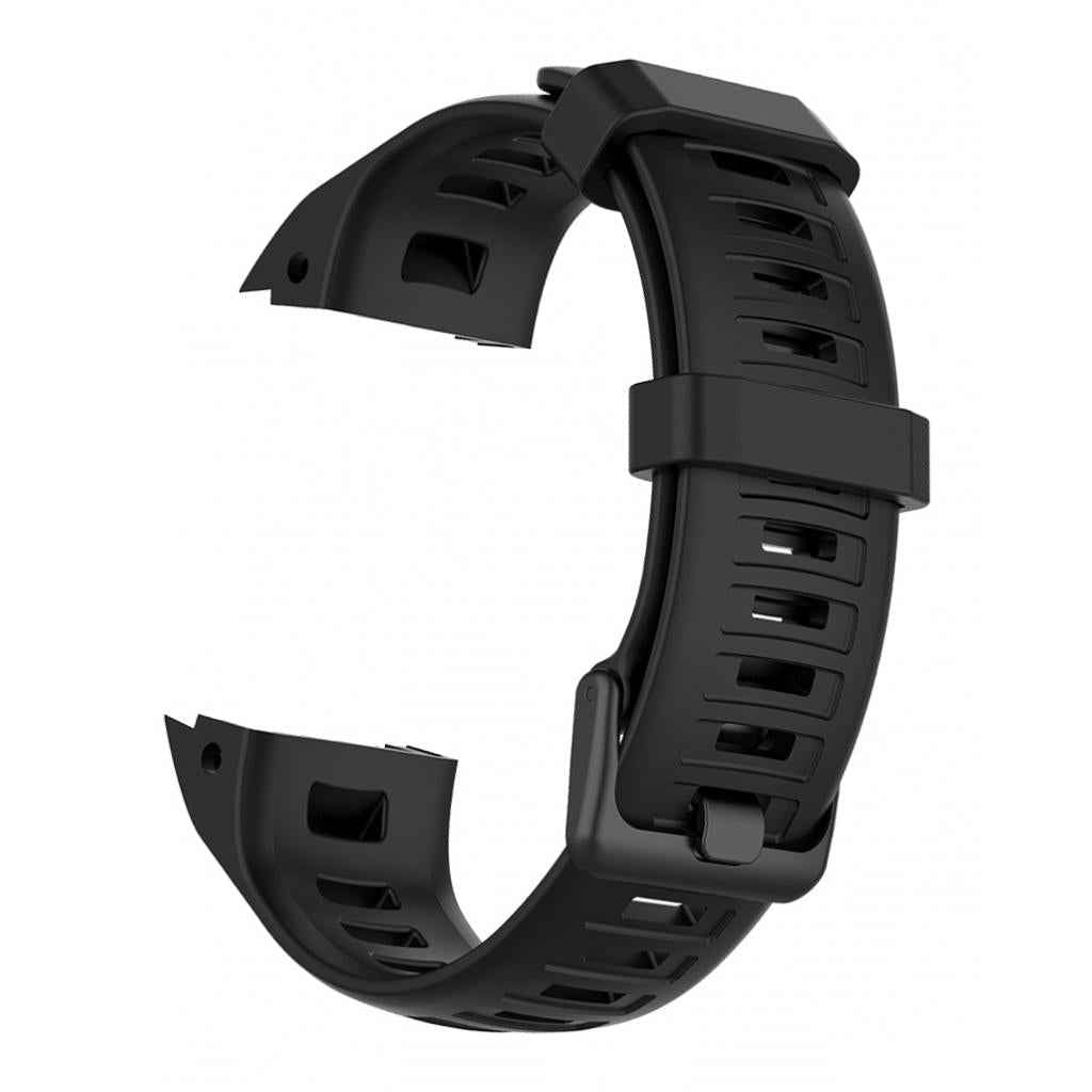 For Garmin Instinct Replacement Watch Strap Sillion Wrist Watch Band Black