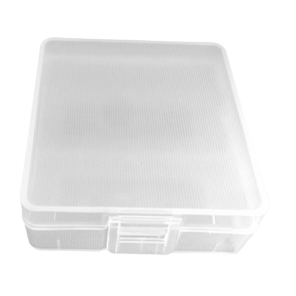 4x Battery Storage Box Case Battery Holder Case Box for 2PCS 9V Battery