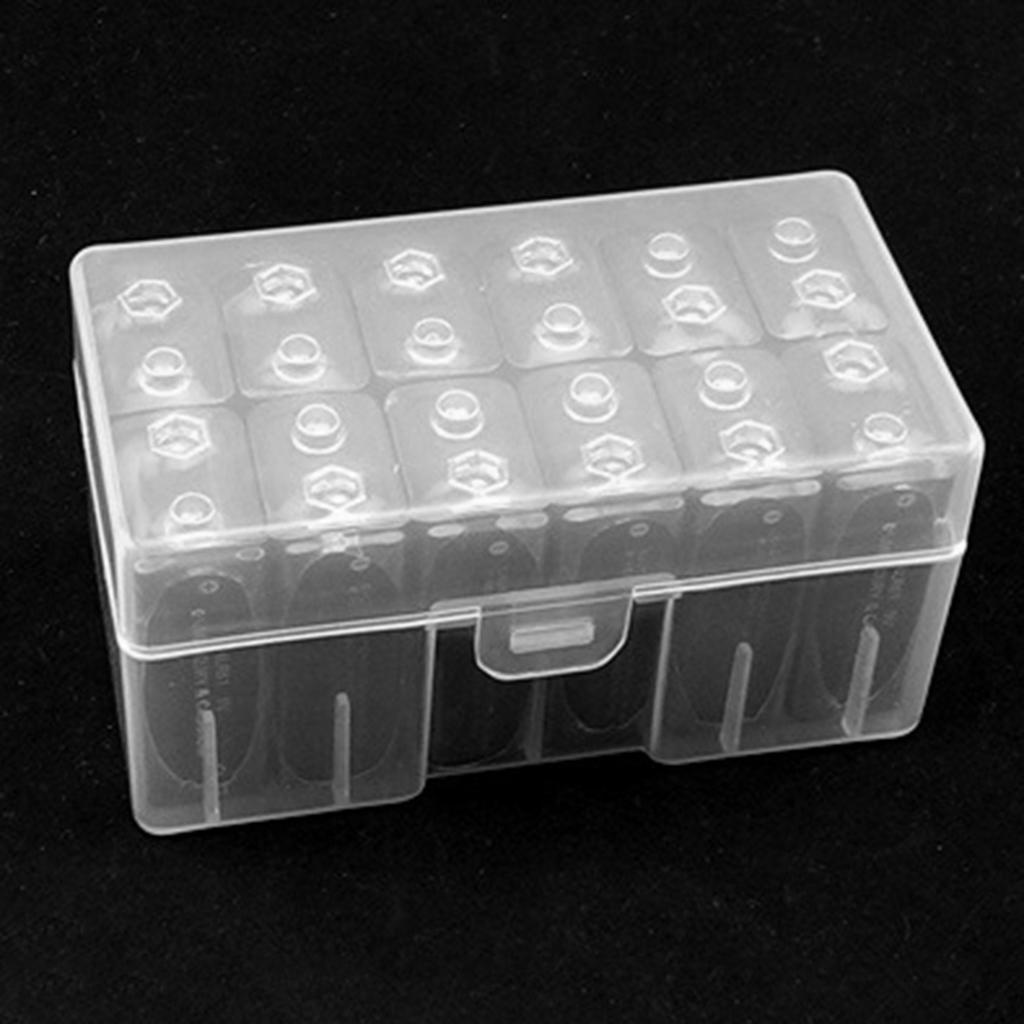 3x Battery Storage Box Case Battery Holder Case Box for 9012 9V Battery