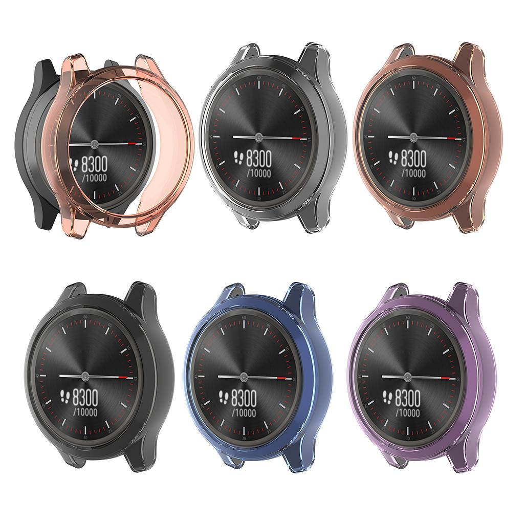 4xSmart Watch Protective Cover Casing for Garmin move3/vivomove3 Clear White