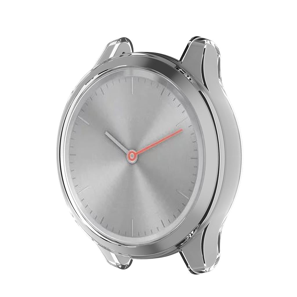 5xSmart Watch Protective Case Casing for Garmin move3S/vivomove3S Clear White