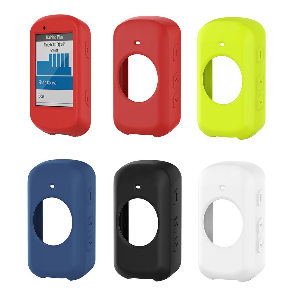 2xBicycle Computer Silicone Protective Cover Case for Garmin edeg 530 Red