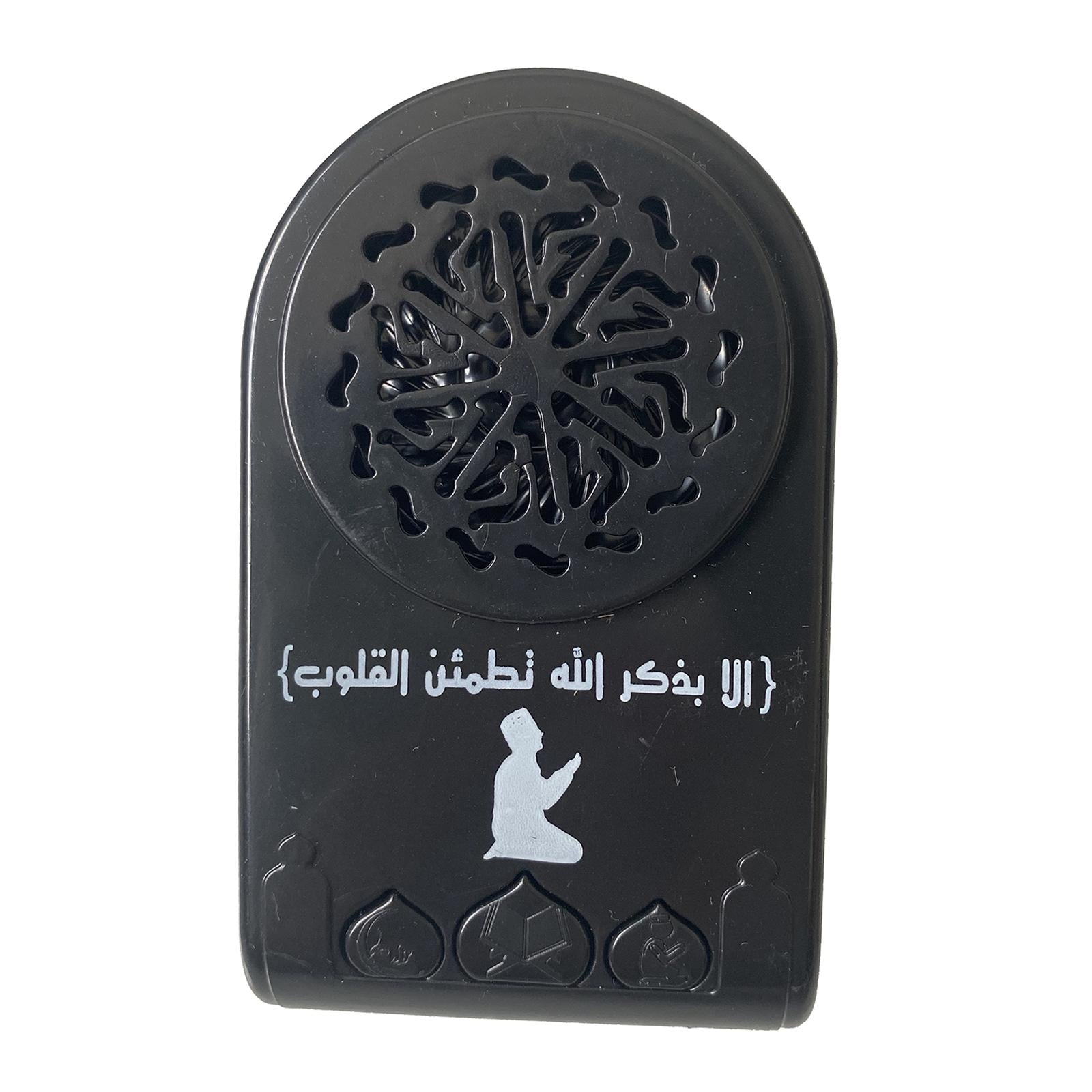 Bluetooth Mini MP3 Player USB Rechargable Quran Speaker for Koran Speaker Black