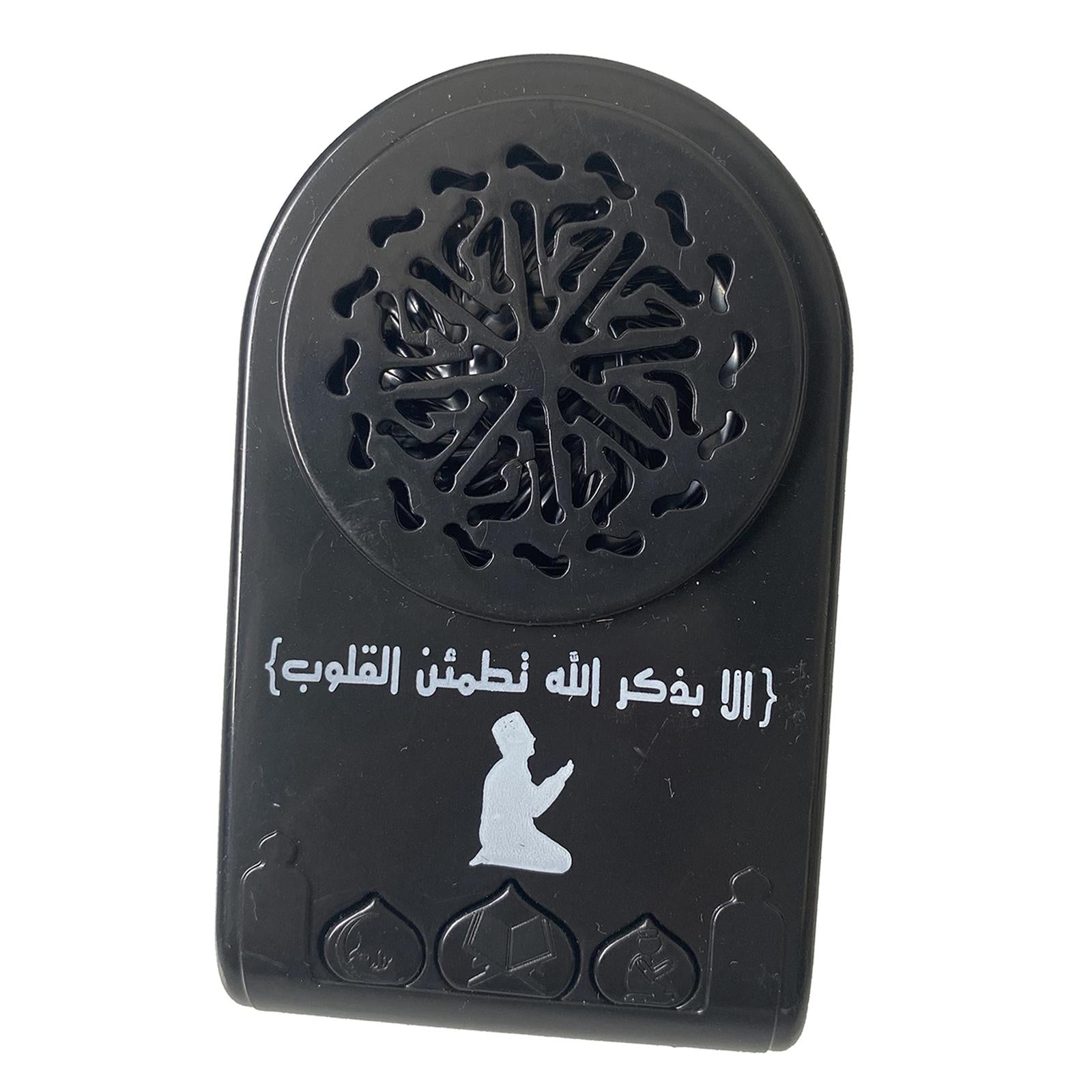 Bluetooth Mini MP3 Player USB Rechargable Quran Speaker for Koran Speaker Black