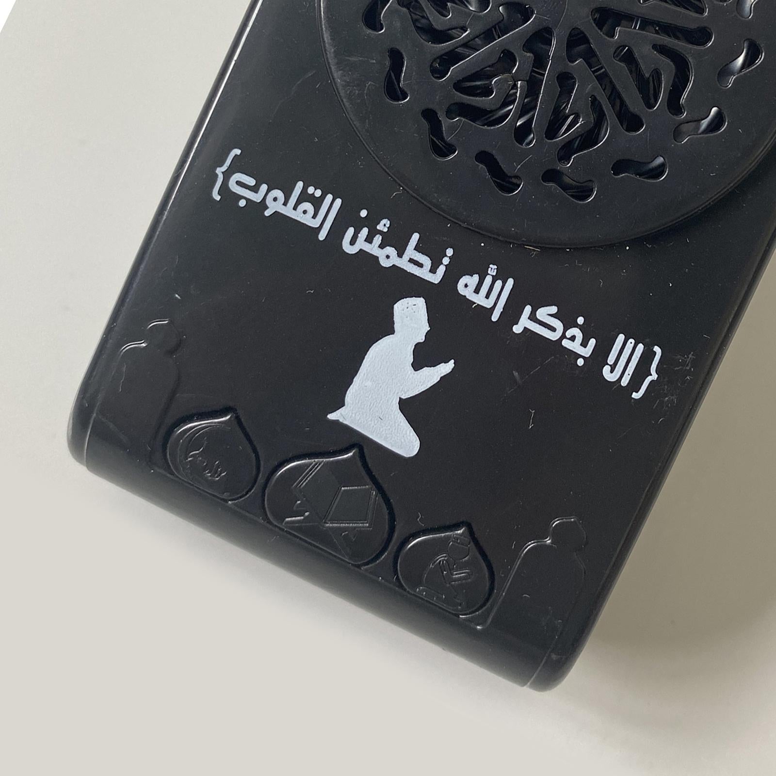 Bluetooth Mini MP3 Player USB Rechargable Quran Speaker for Koran Speaker Black