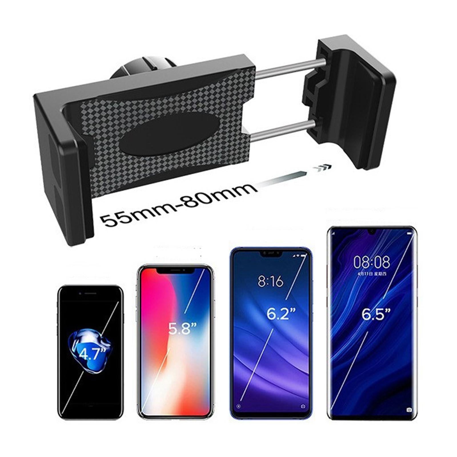 Car Phone Holder Car Clip Cellphone Mount 360 Degree Rotation Cradle Holders