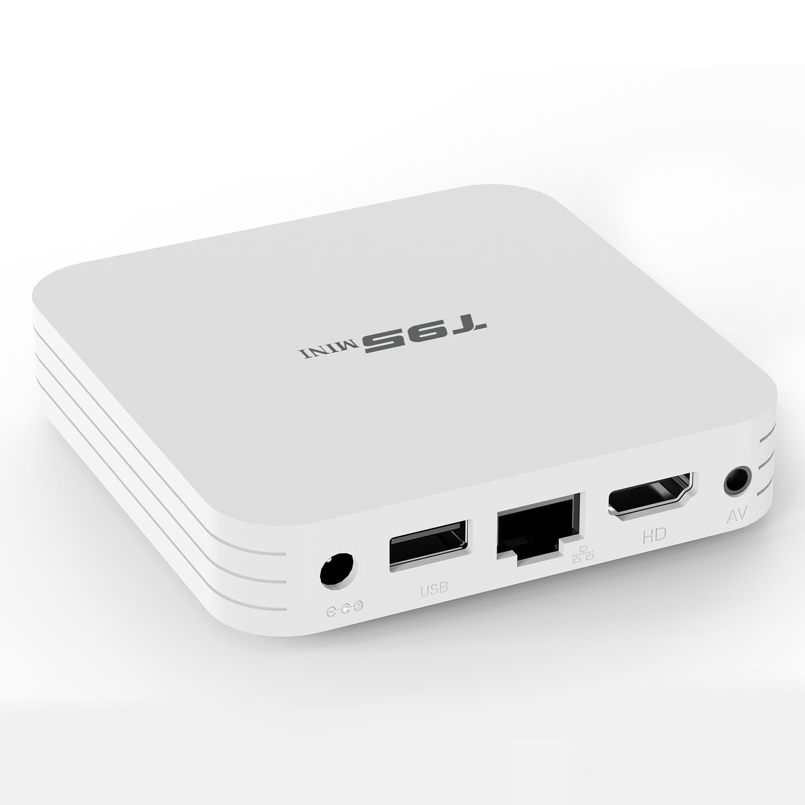 Digital WiFi 4K Smart STB Media Player Device Remote Control 1+8G US Plug