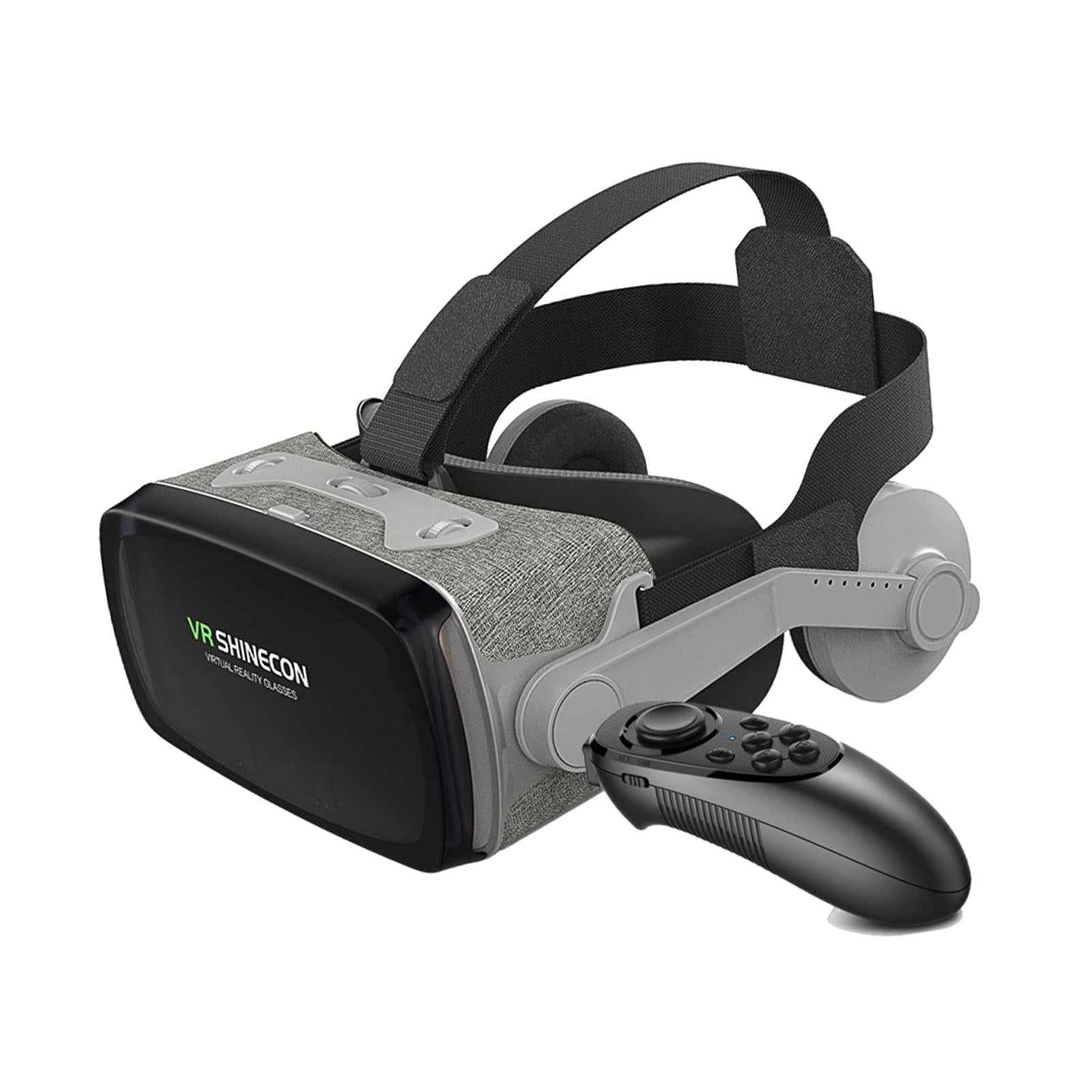 3D Glasses VR Headset 360 Movies for 4.7-6.1 inch for iPhone Android Phone