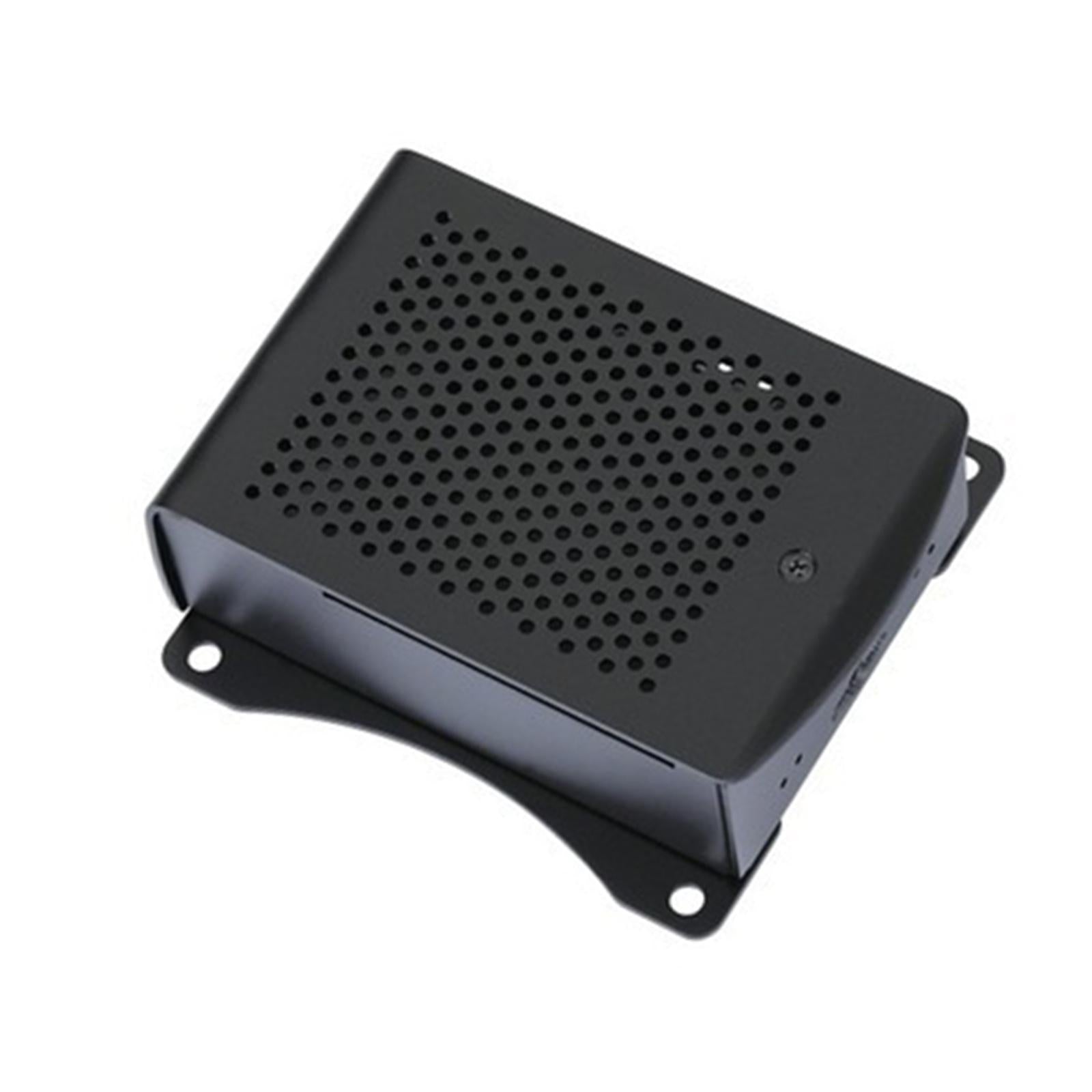Computer Case Protective Shell for Raspberry Pi4 Lightweight Black
