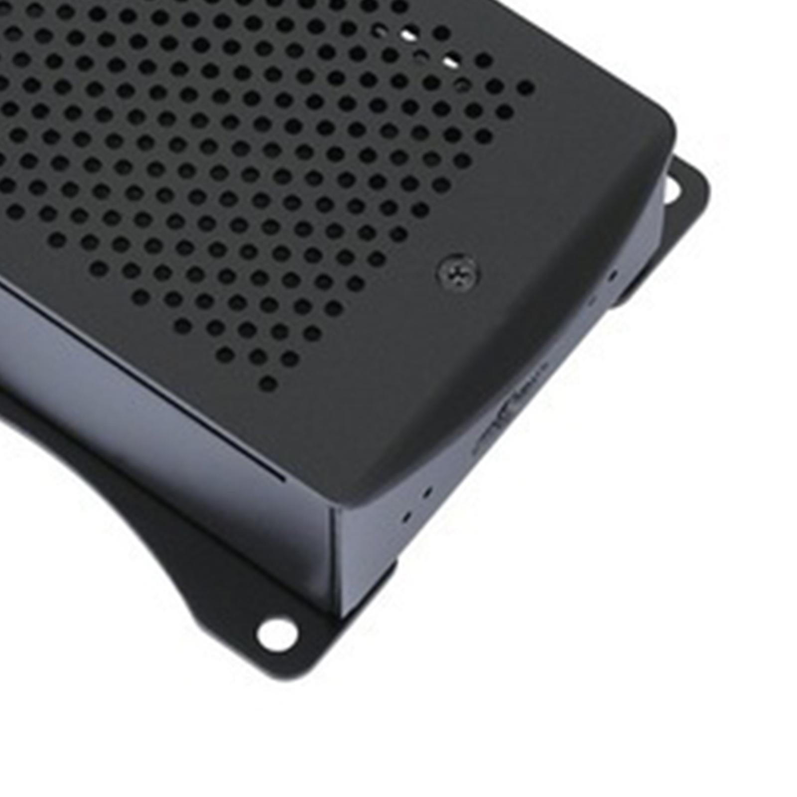 Computer Case Protective Shell for Raspberry Pi4 Lightweight Black