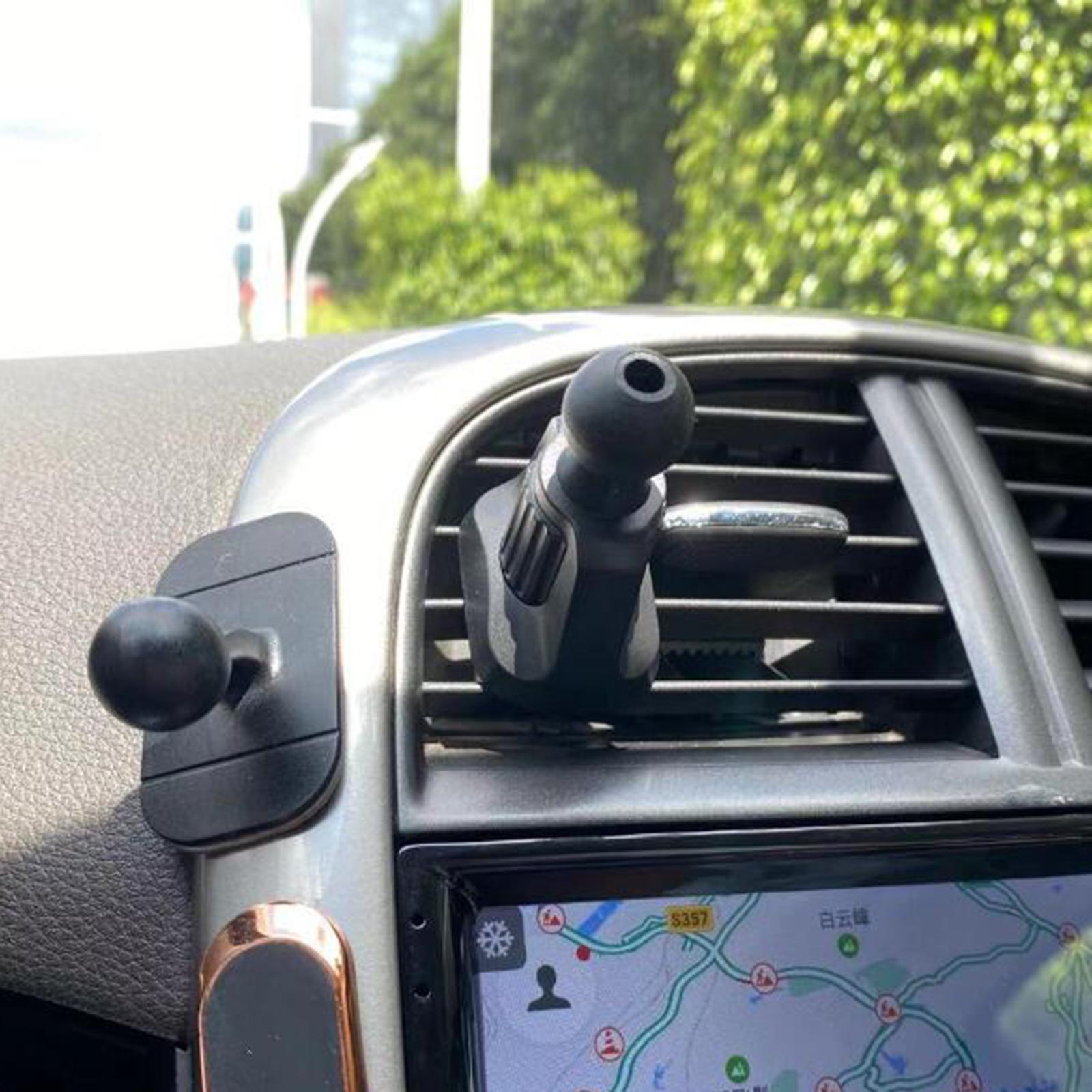 6xCar Air Vent Hook mount Ball Head Adapter for Phone Holder Stand