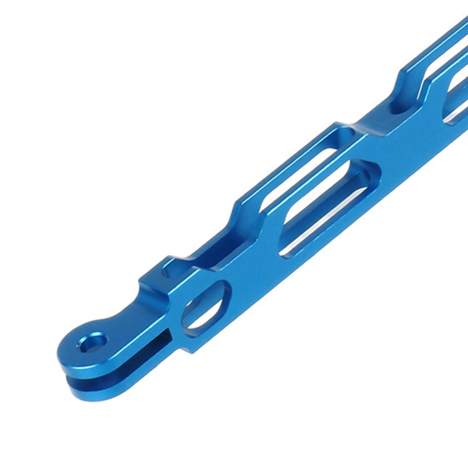 Aluminium Alloy Extension Arm Pole Mount Holder for Action Camera blue