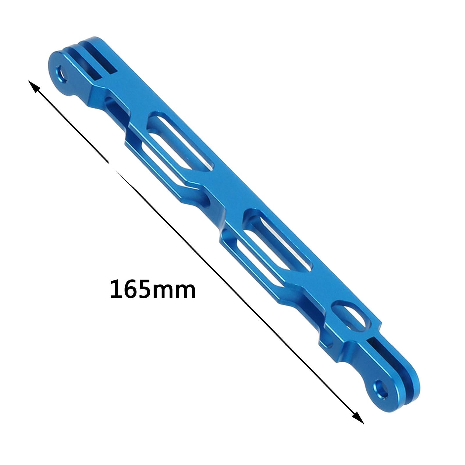 Aluminium Alloy Extension Arm Pole Mount Holder for Action Camera blue
