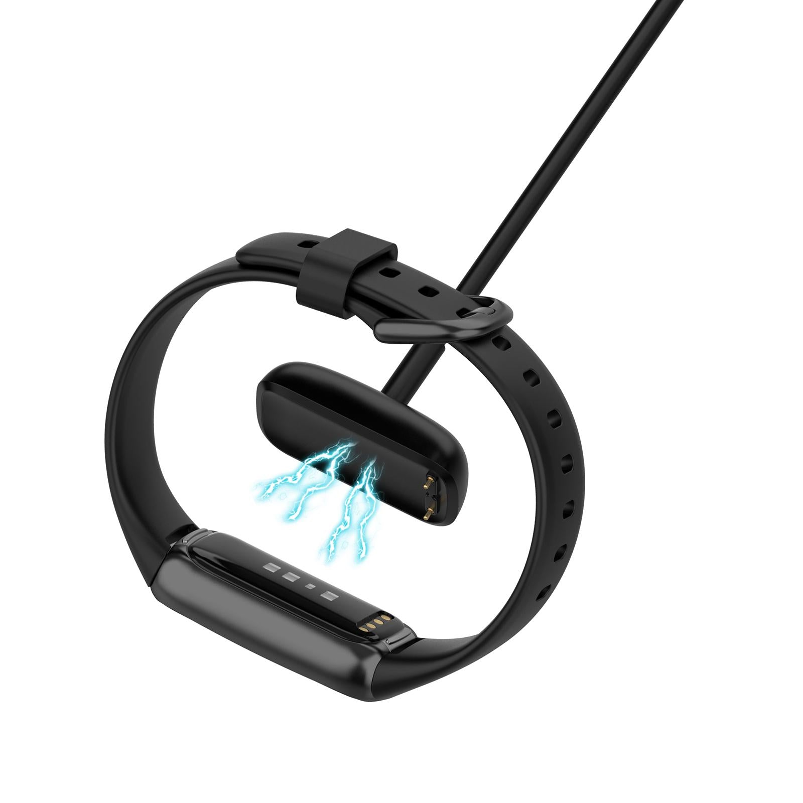 3x1PC Magnetic USB Charging Cable for Luxe Smart Watch 1M with Reset Button