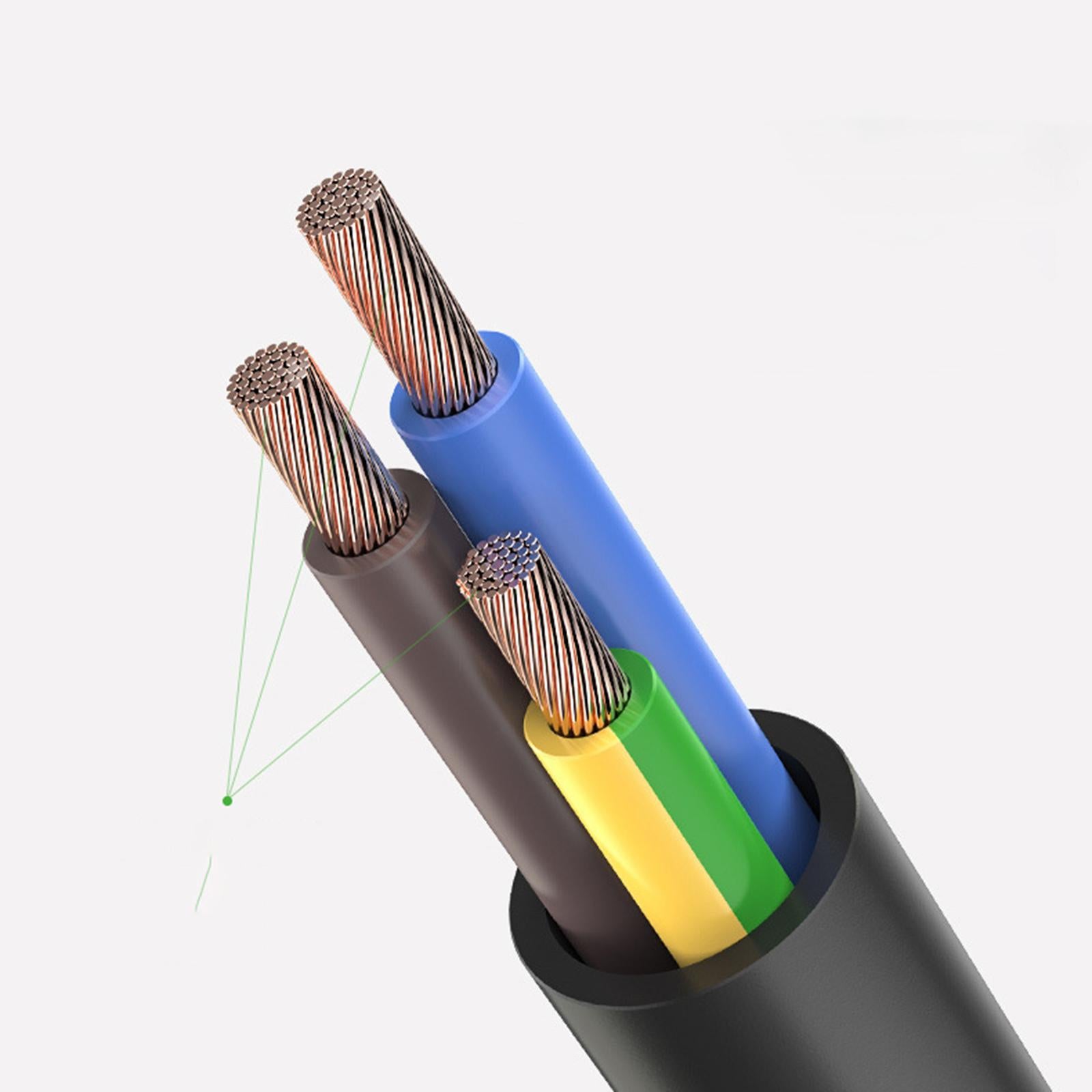 AC Power Supply Adapter Cords Cord Cable AC Adapters for Home Laptop 1m