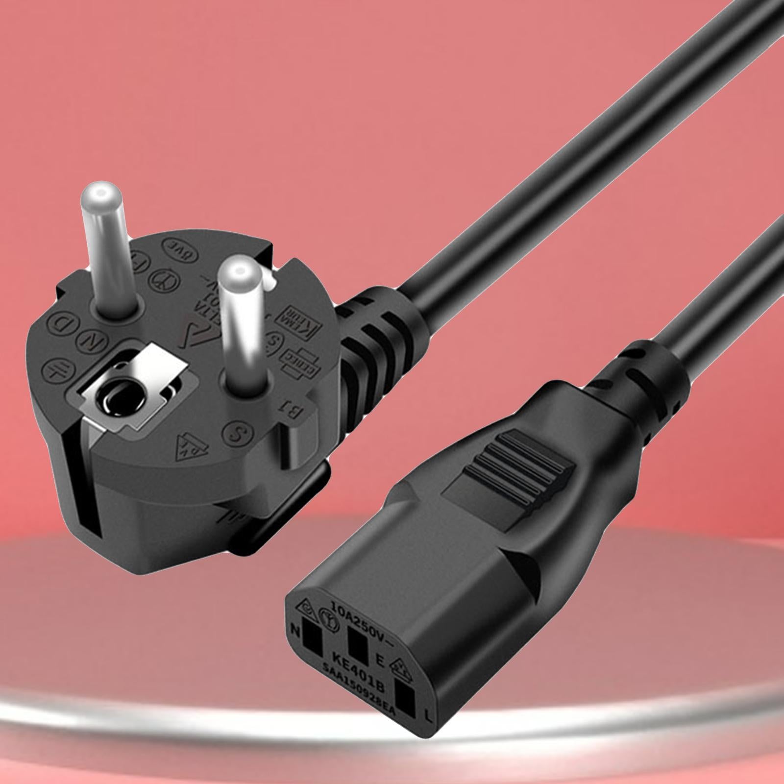 AC Power Supply Adapter Cords Cord Cable AC Adapters for Home Laptop 3m