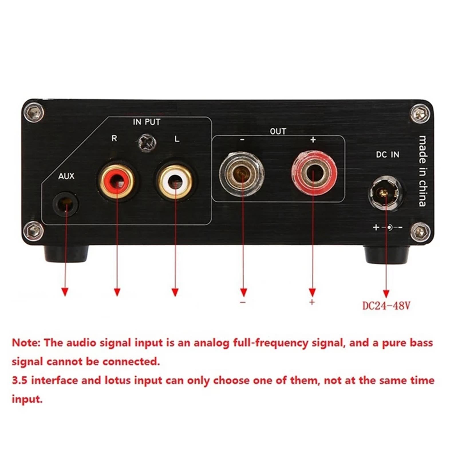 D8 TPA3255 Digital Subwoofer Amplifier 600W Home Sound Amplificador Powerful