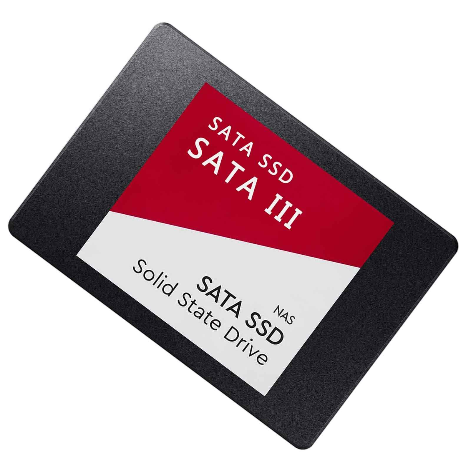 2.5 inches SATA 3.0 SSD Internal Solid State Drive for PC Laptop Red 64GB