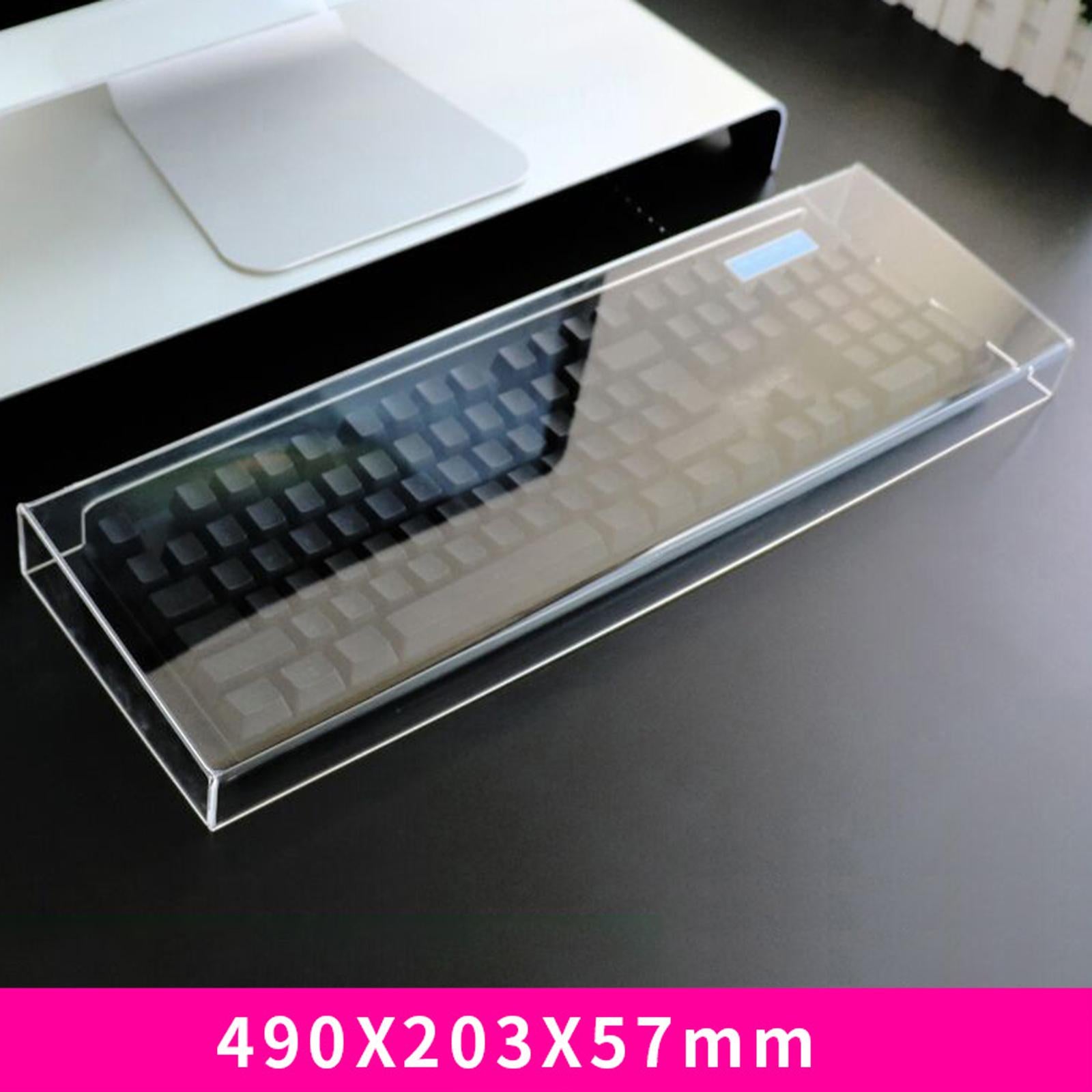 Acrylic Protective Anti Dust Keyboard Cover for Keyboard & Mouse Universal Keyboard Cover L
