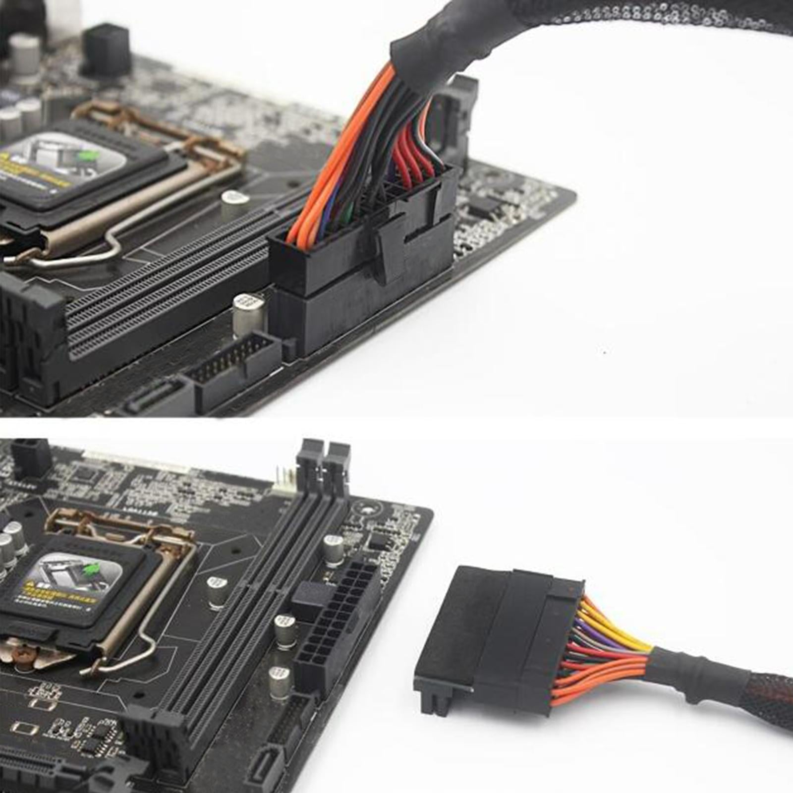 Adapter Mainboard 90 Degree Adapter Extension Adapter for PC Supply Desktops