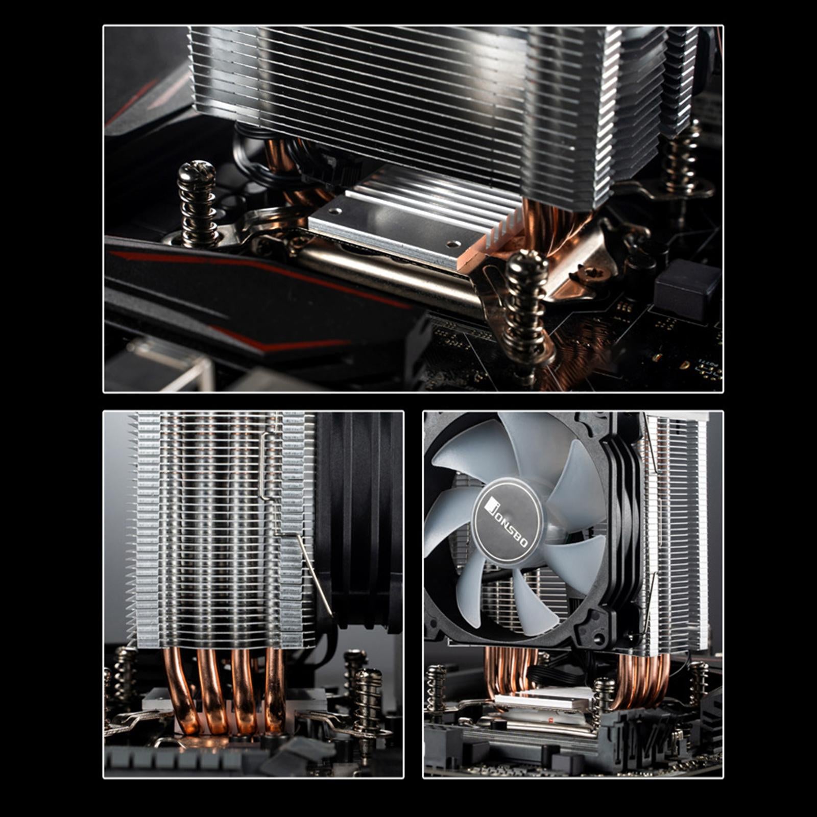 CR1400 CPU Cooler 4 Heatpipes 4Pin 12V for LGA 1150 1151 1155 1156 Colorful