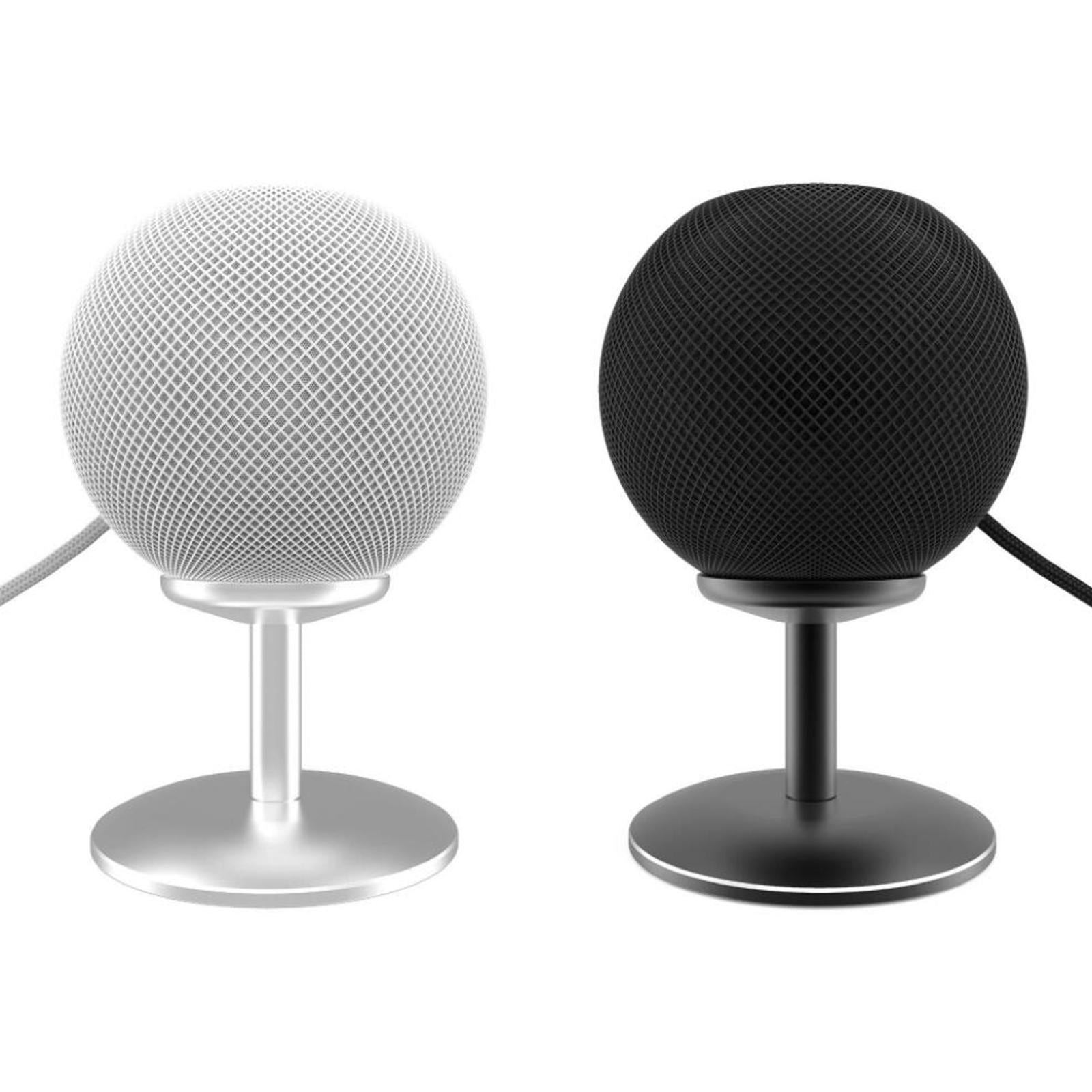 Desktop Stand Anti-Slippery Dock Stable for Homepod Mini Living Room Black