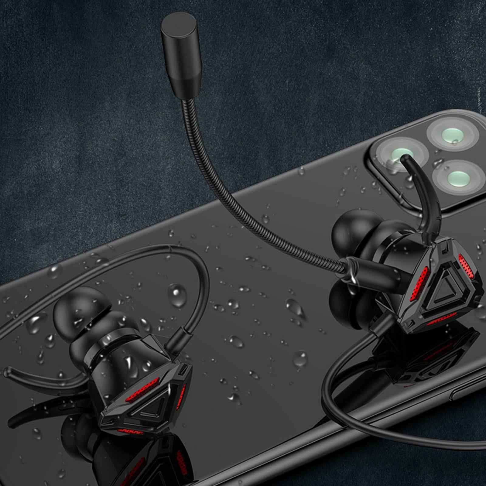 Gaming Earphone Gamer Headset Games Headphones 7.1 With Microphone Silver