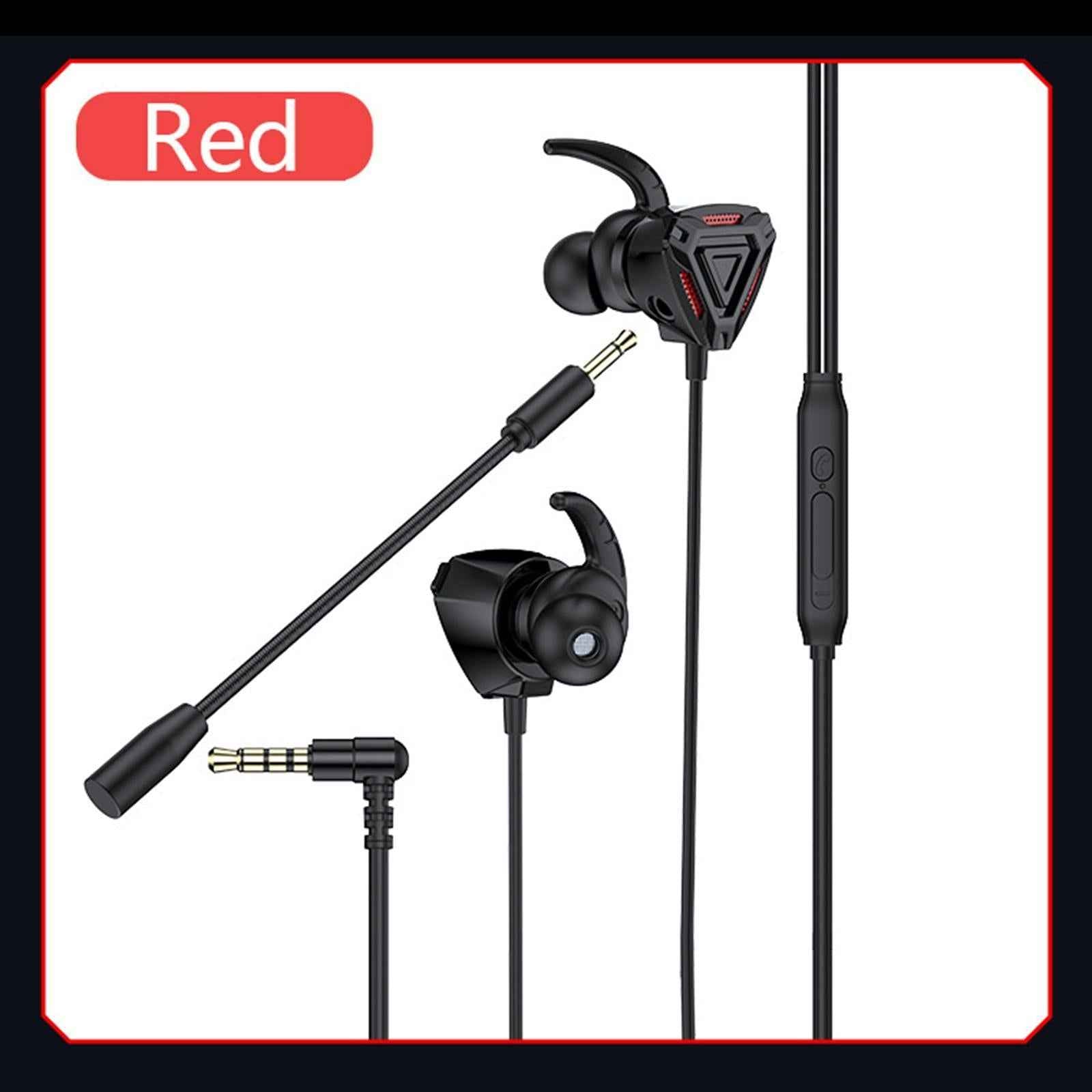 Gaming Earphone Gamer Headset Games Headphones 7.1 With Microphone Silver