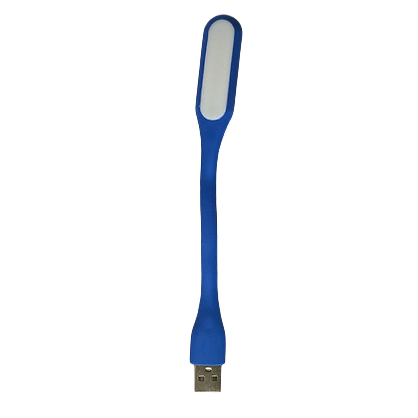 4xFlexible LED Light Lamp Portable Adjustable for Laptop Eye Care blue