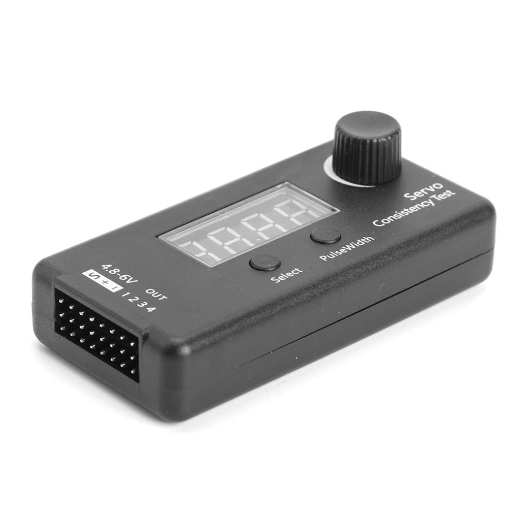 Digital Servo Tester Synchronized Output Control 4 Servos for RC Helicopter