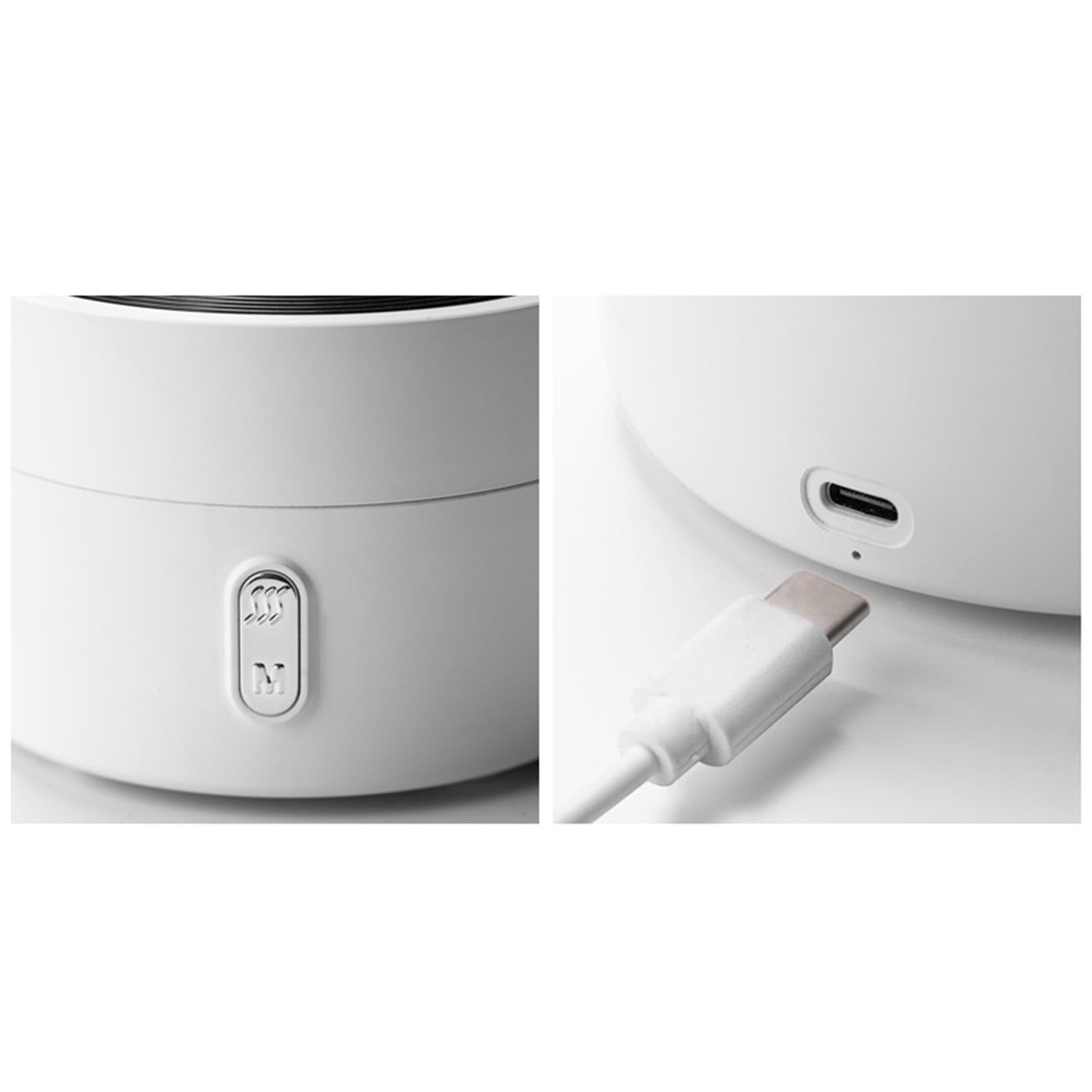 Aromatherapy Essential Oil Diffuser 2 in 1 Humidifier for Plants Car white