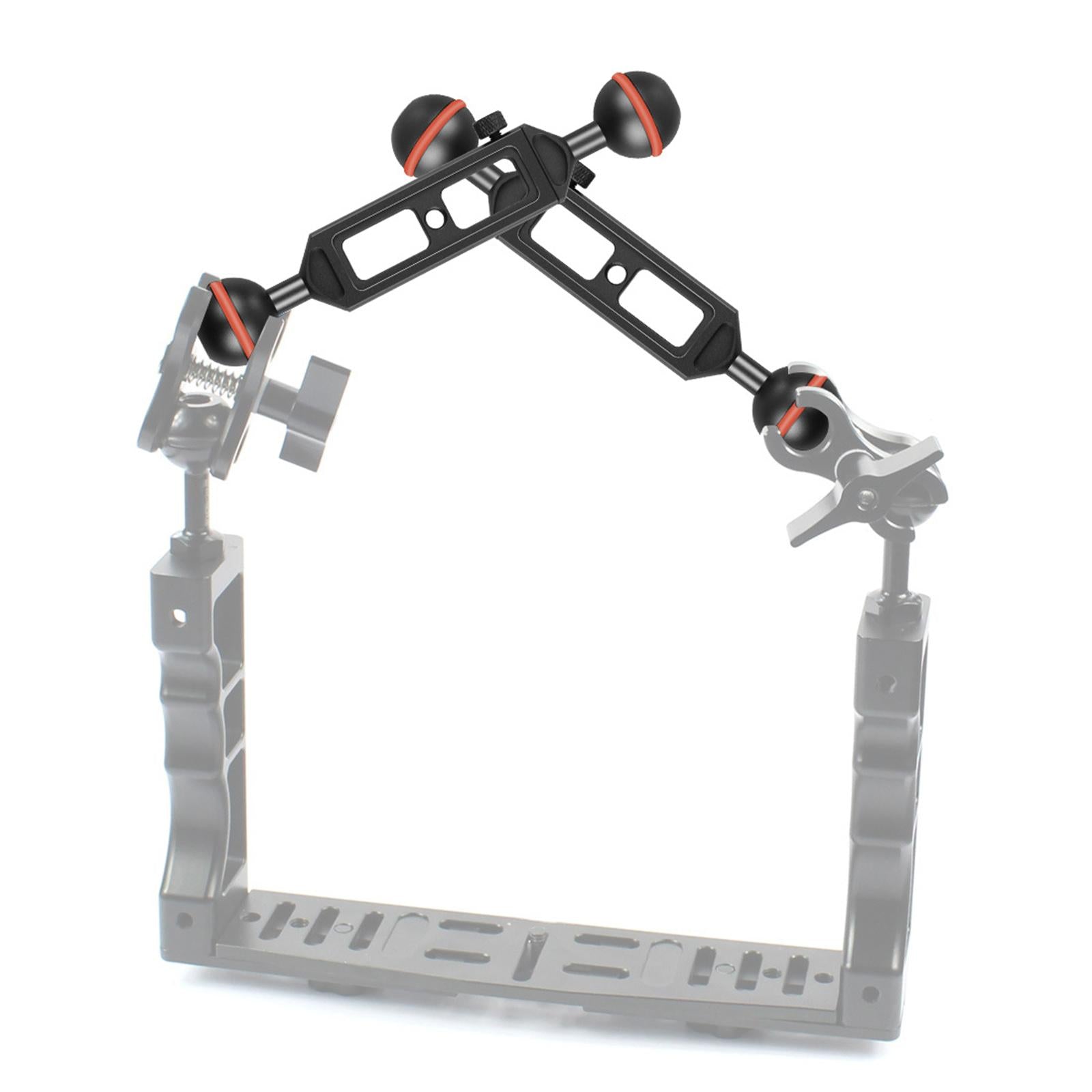 Adjustable Camera Underwater Extension Arm Accessories Waterproof Black