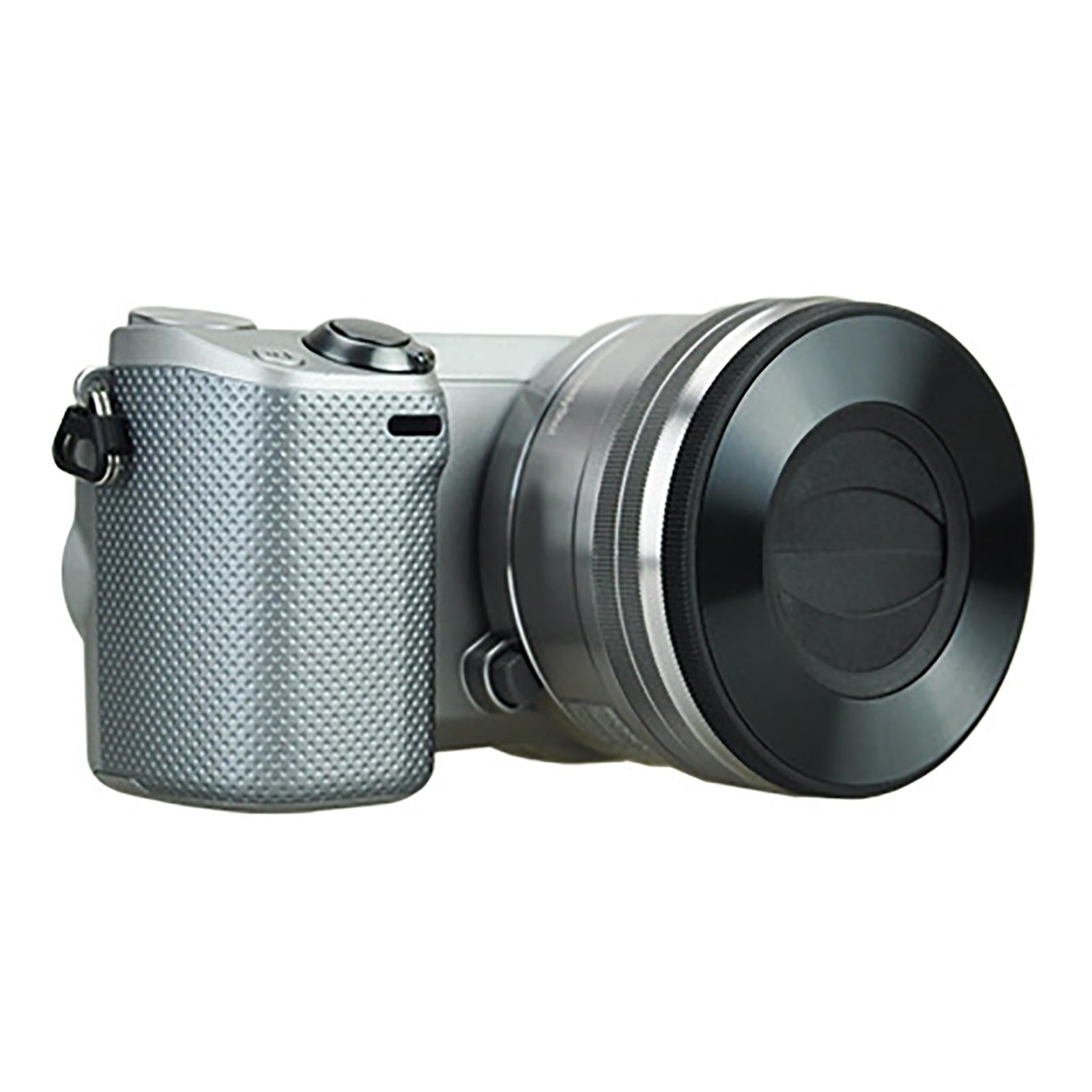 Auto Open Lens caps 16-50mm Accessories for Sony 3.5-5.6 Oss Black