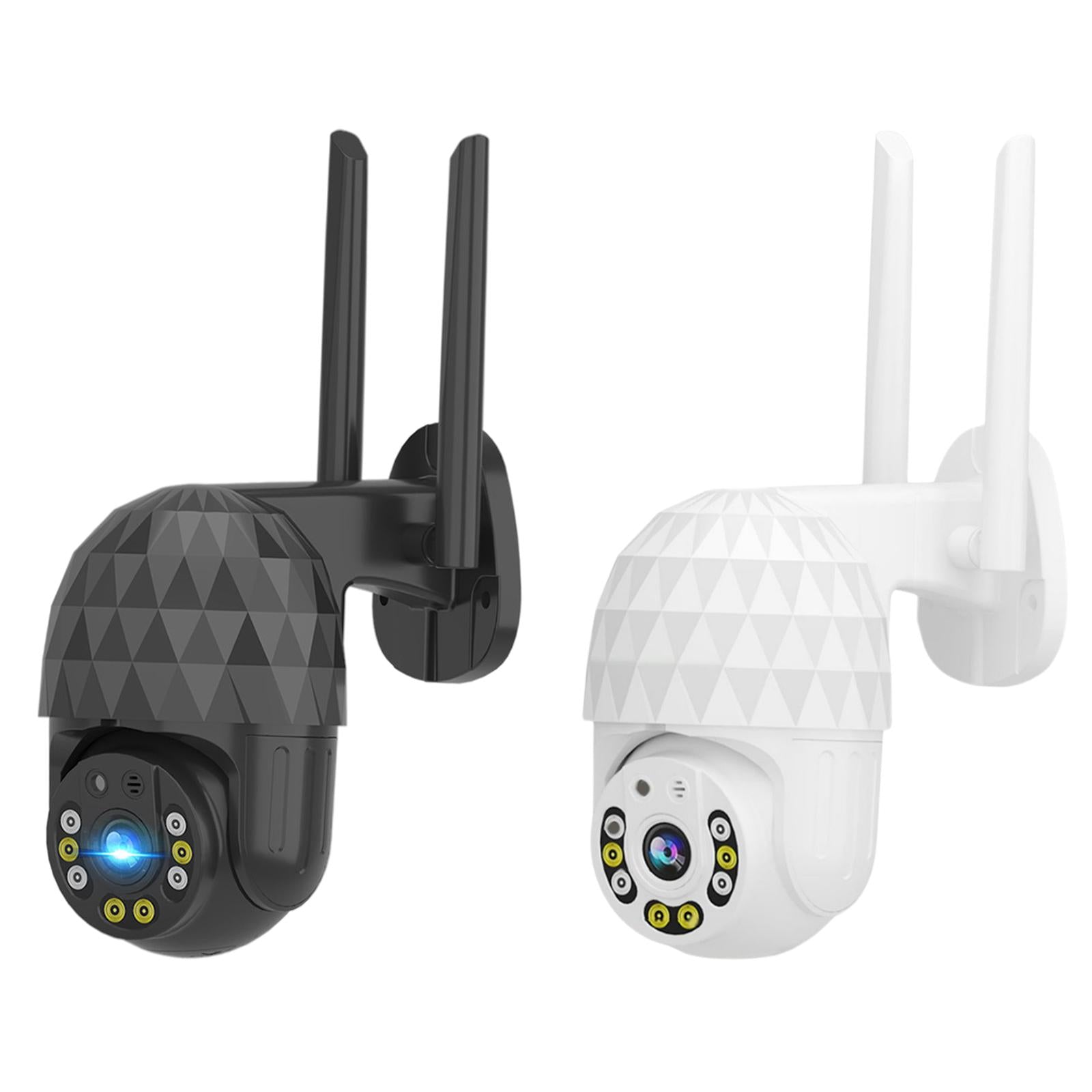 2MP WiFi IP Camera 1920x720 HD Waterproof Motion Detection for Home Black