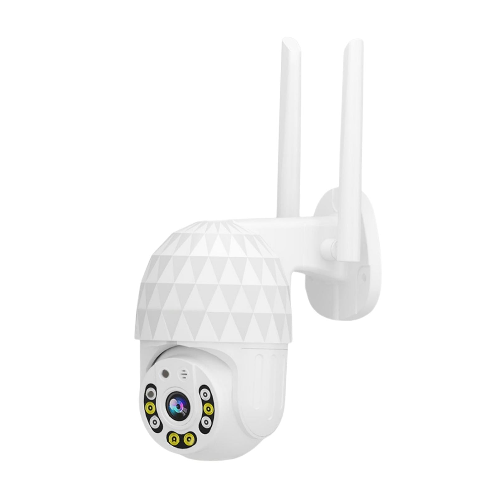 2MP WiFi IP Camera 1920x720 HD Waterproof Motion Detection for Home White