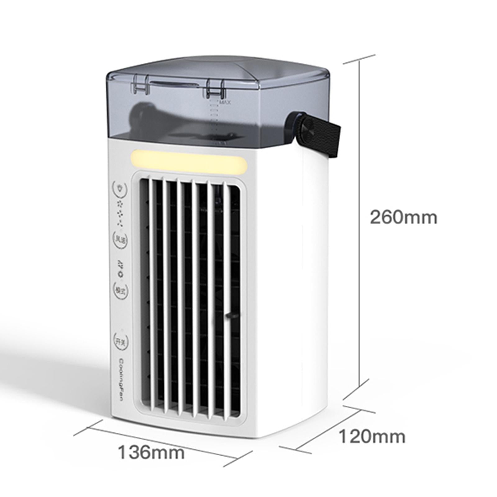 Air Conditioner Cooling Fan USB Low-Noise Multifunctional for Home Office