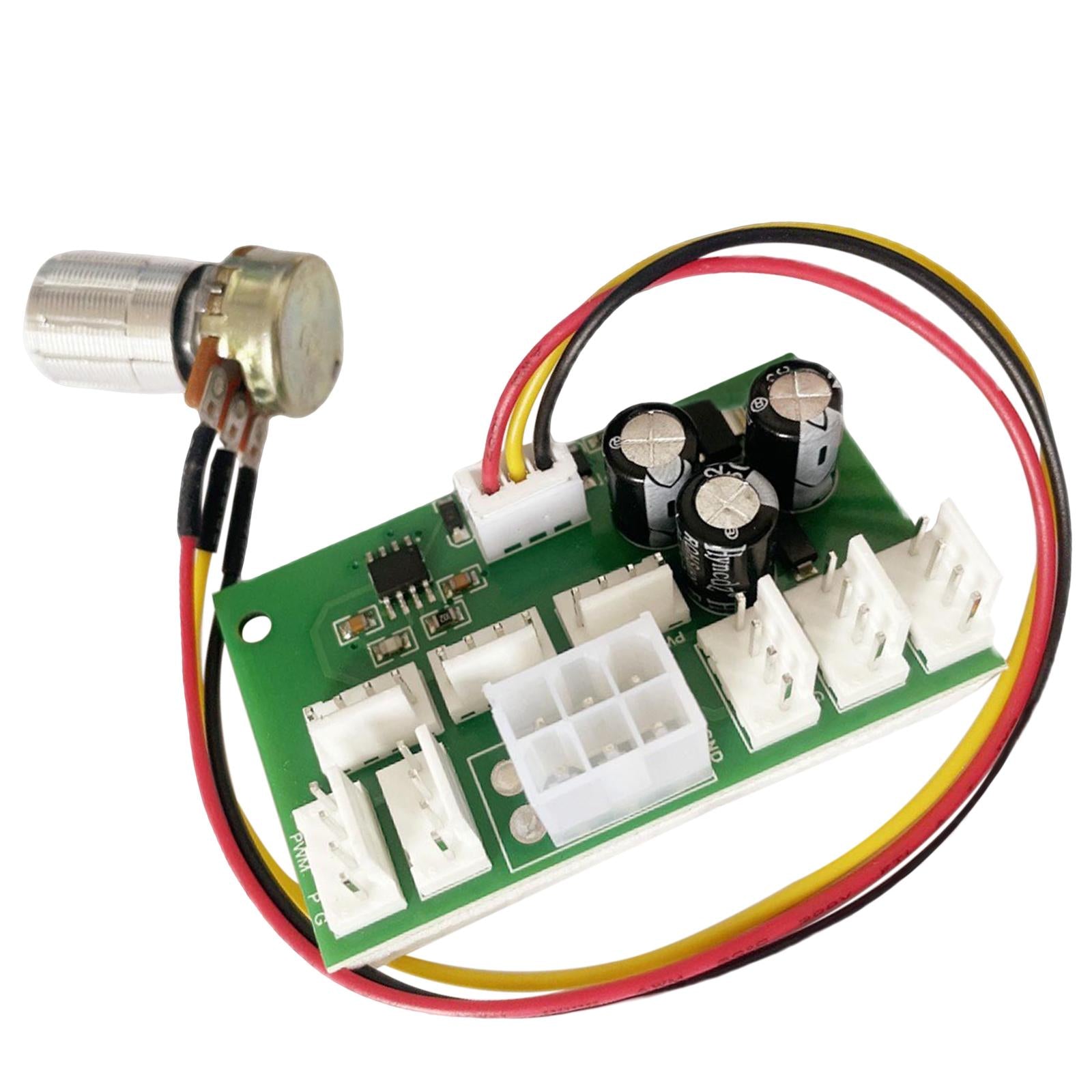 DC 12V PWM Fan PC Hub with Speed Control Function 8 Channel for Computer