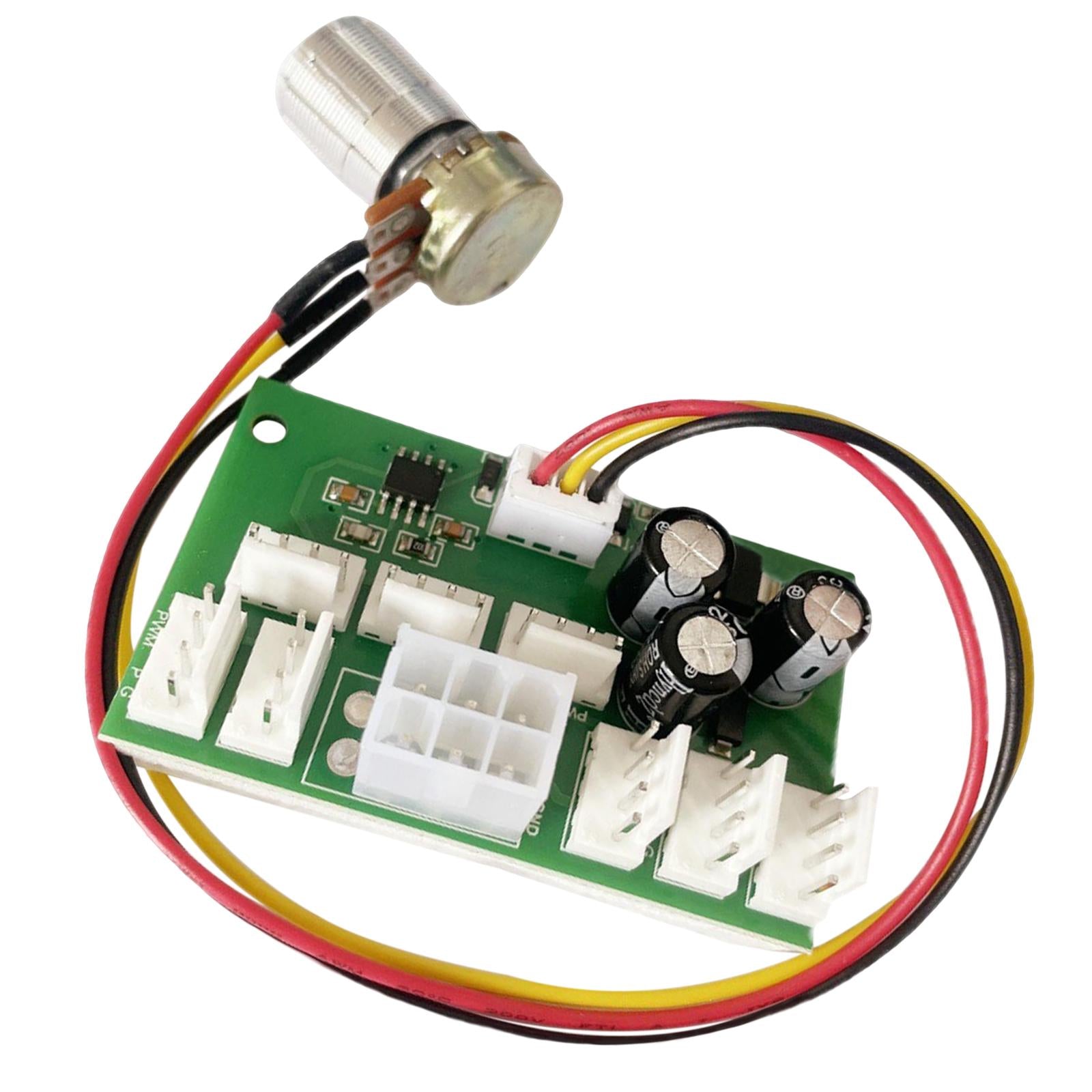 DC 12V PWM Fan PC Hub with Speed Control Function 8 Channel for Computer