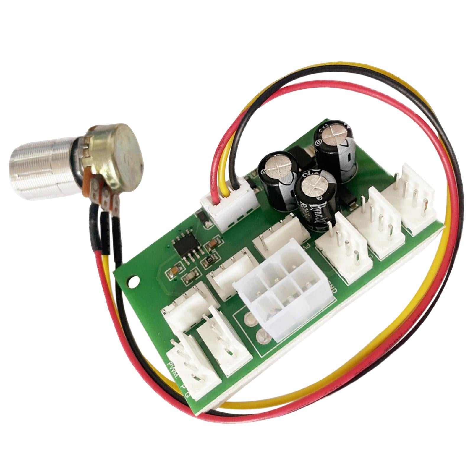 DC 12V PWM Fan PC Hub with Speed Control Function 8 Channel for Computer