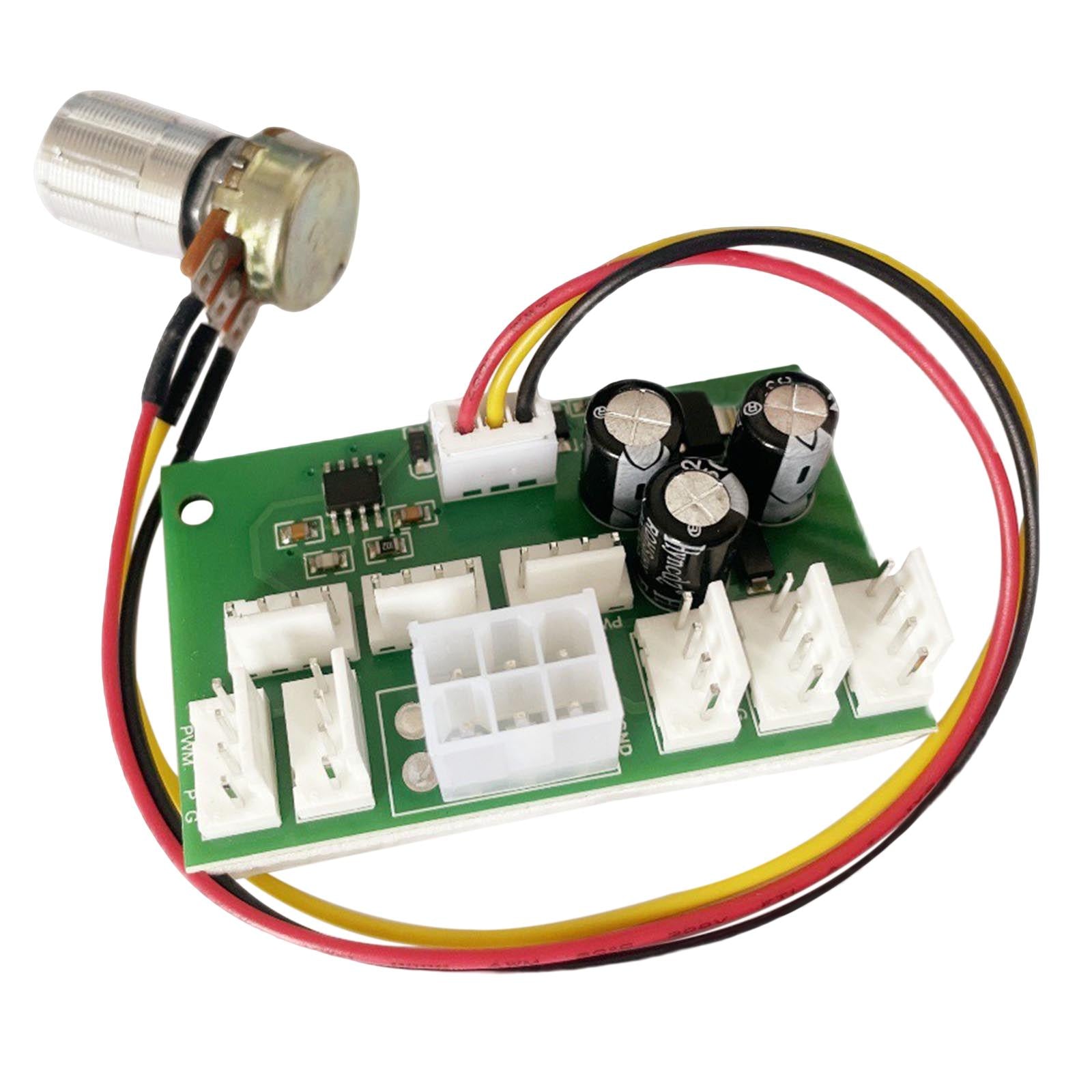 DC 12V PWM Fan PC Hub with Speed Control Function 8 Channel for Computer