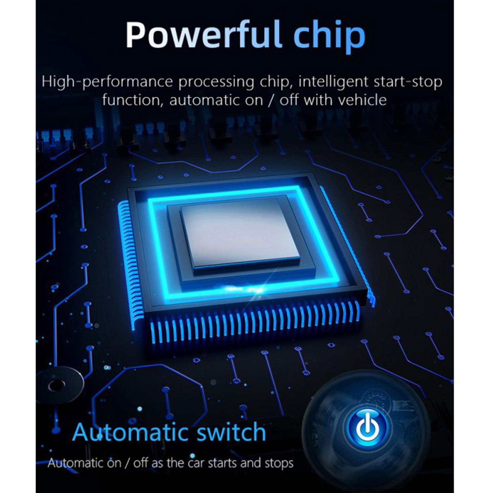 Digital Car GPS Head up Display Speedometer HUD Voltage Overspeed Warning