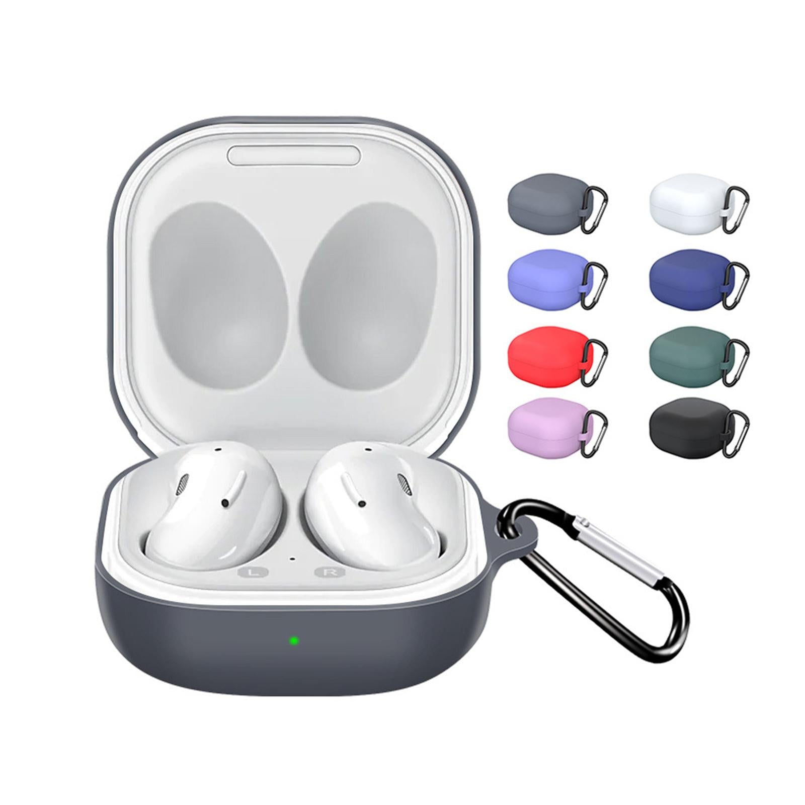 3xSilicone Case for Samsung Buds 2 Charge Without Removing Case Light Purple
